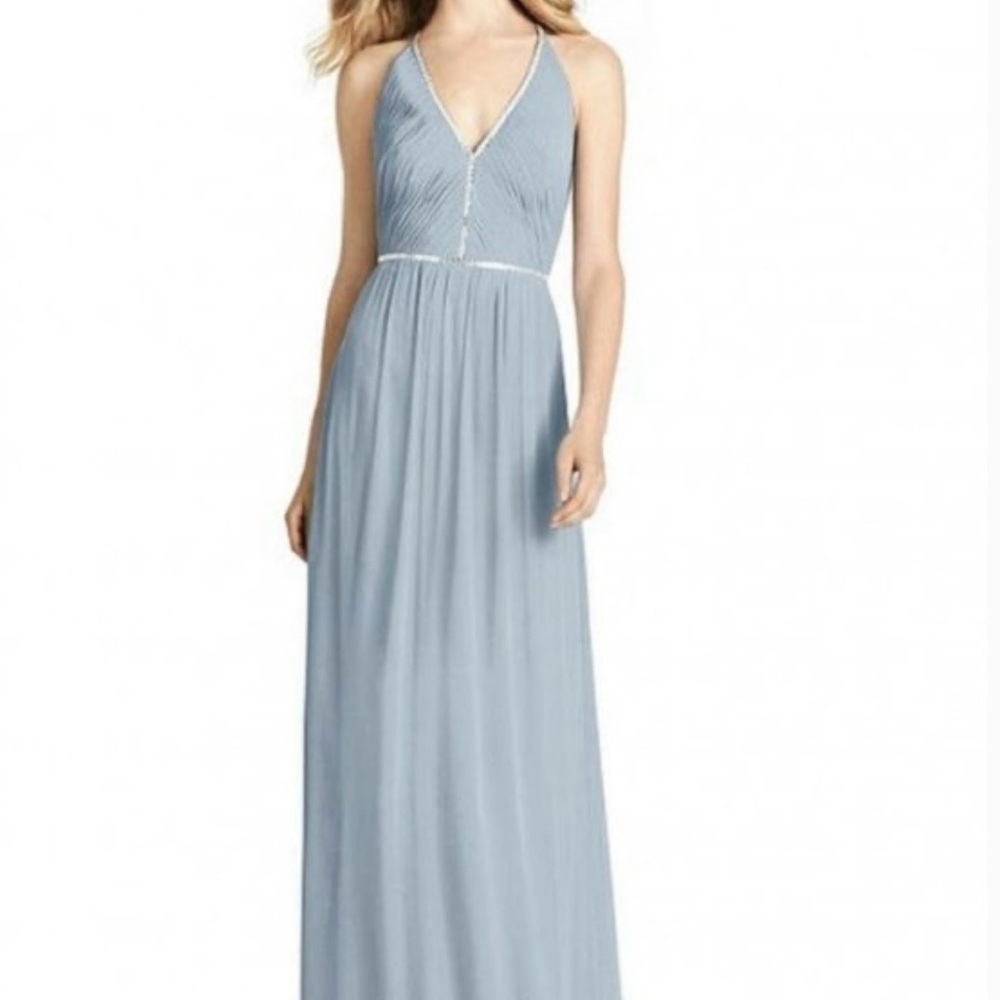 Jenny Packham Light Blue Maxi Dress